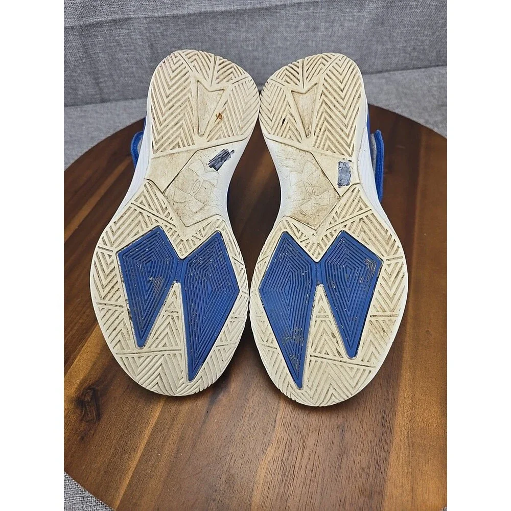 Under Armour Get B Zee GS Youth 6Y Basketball Shoes Golden‎ State Warriors Blue